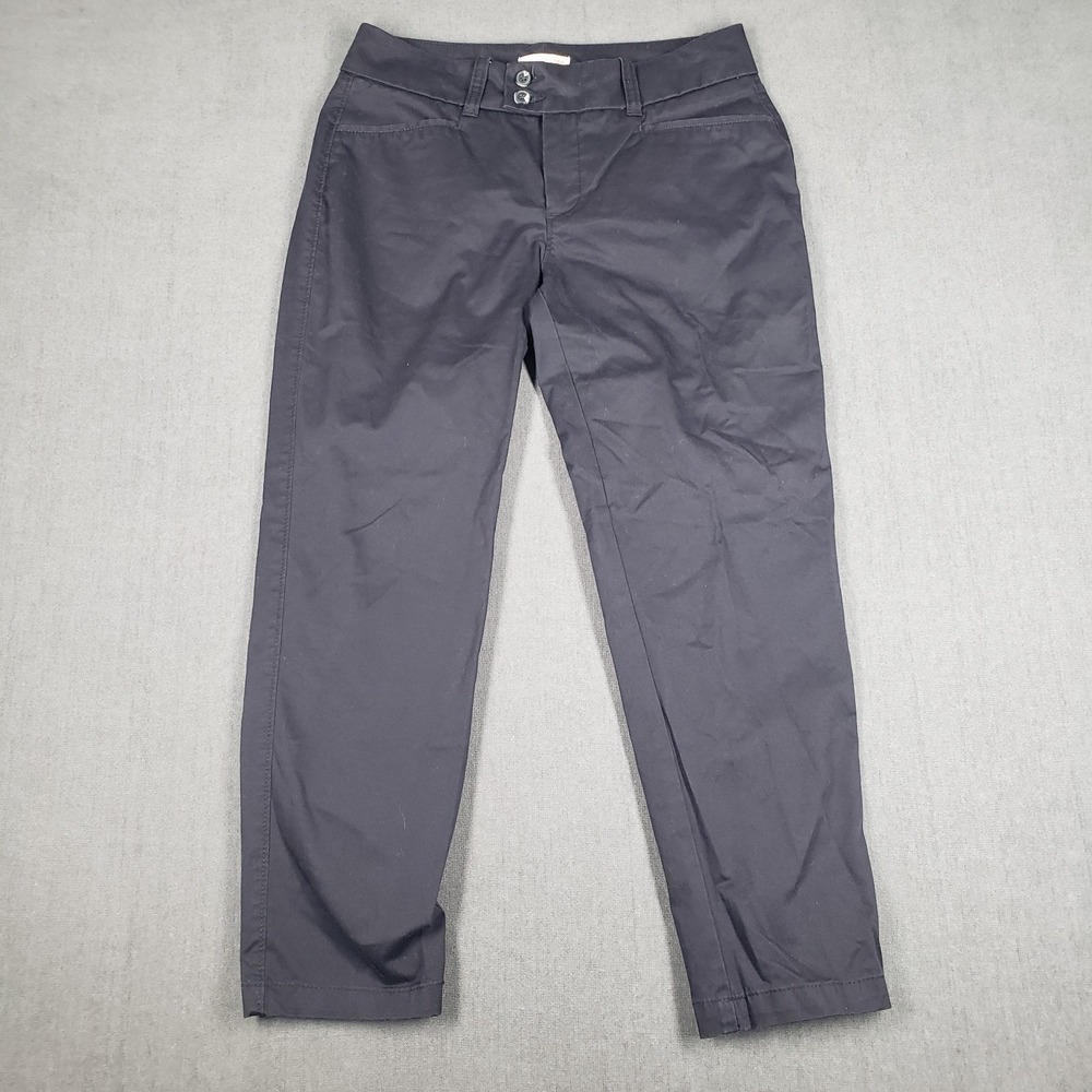 Dockers Pants Womens Size 4 Cotton Blend Black‎ Workwear